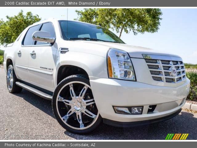 2008 Cadillac Escalade EXT AWD in White Diamond