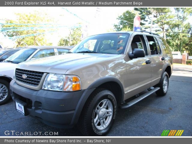 2003 Ford Explorer XLS 4x4 in Harvest Gold Metallic