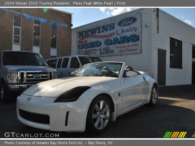 2004 Nissan 350Z Touring Roadster in Pikes Peak White Pearl