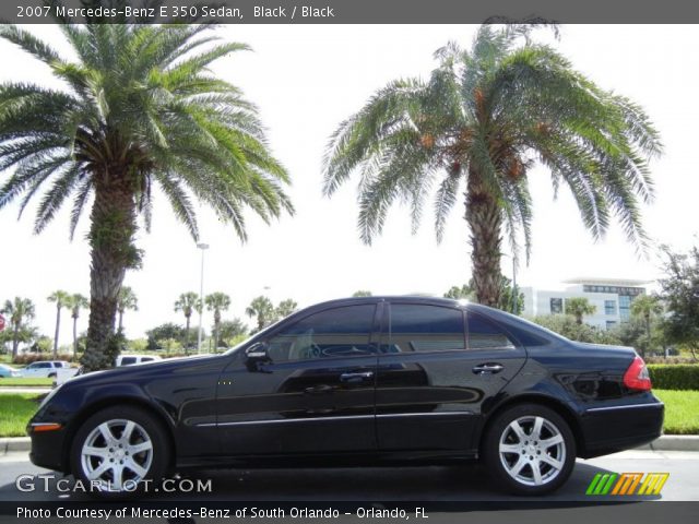 2007 Mercedes-Benz E 350 Sedan in Black