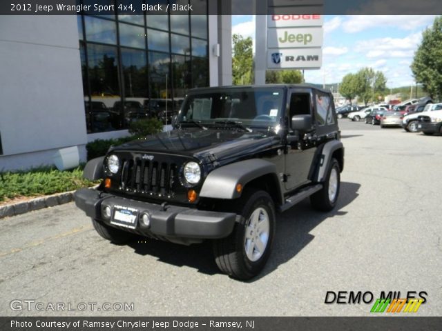 2012 Jeep Wrangler Sport 4x4 in Black