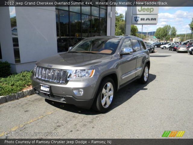 2012 Jeep Grand Cherokee Overland Summit 4x4 in Mineral Gray Metallic