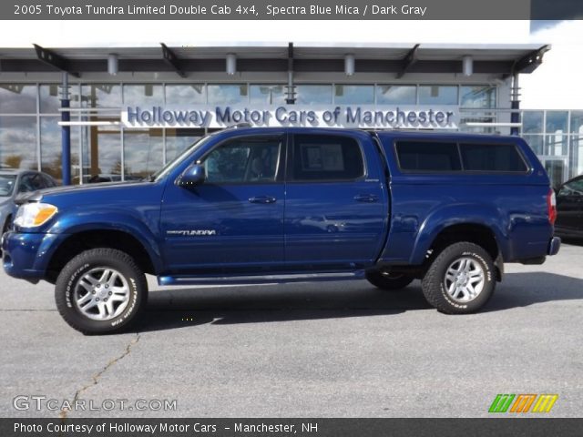 2005 Toyota Tundra Limited Double Cab 4x4 in Spectra Blue Mica