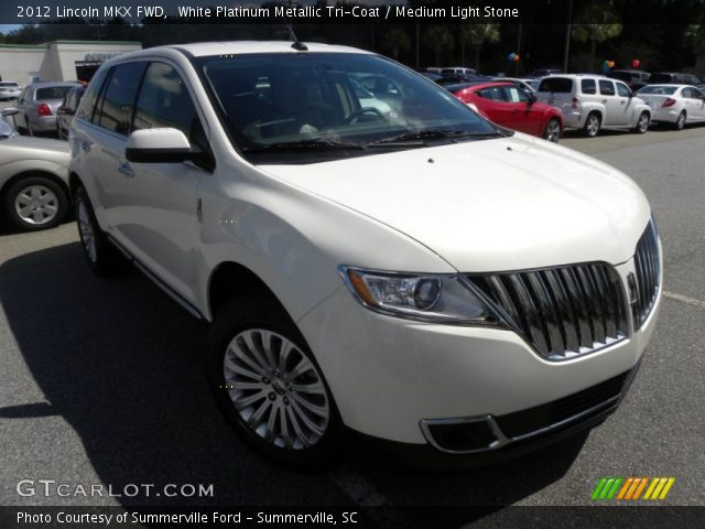 2012 Lincoln MKX FWD in White Platinum Metallic Tri-Coat