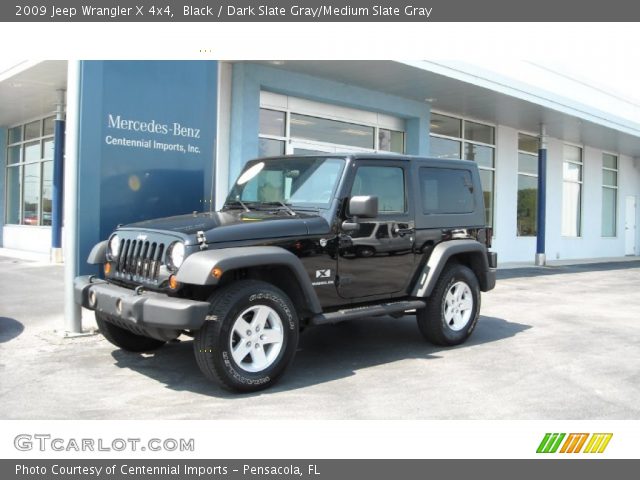 2009 Jeep Wrangler X 4x4 in Black