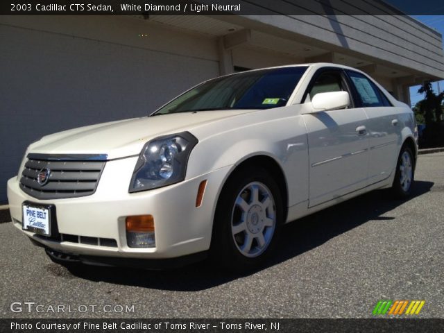 2003 Cadillac CTS Sedan in White Diamond
