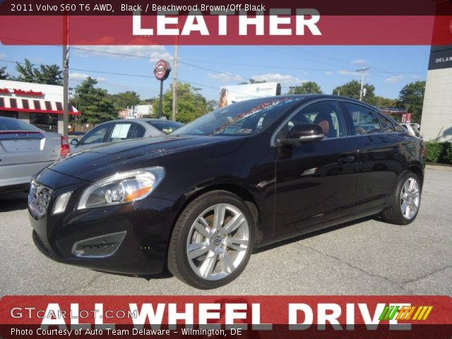 2011 Volvo S60 T6 AWD in Black