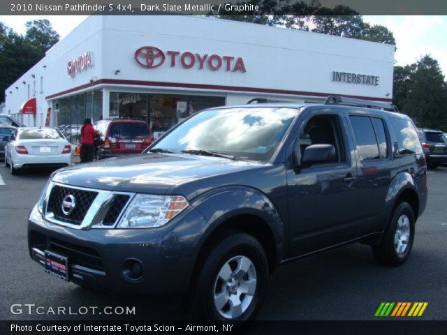 2010 Nissan Pathfinder S 4x4 in Dark Slate Metallic