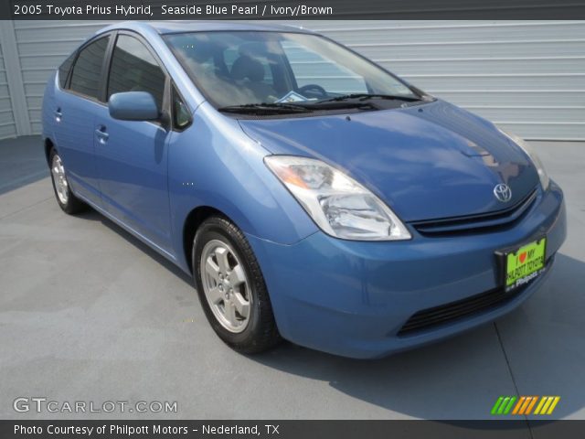 2005 Toyota Prius Hybrid in Seaside Blue Pearl