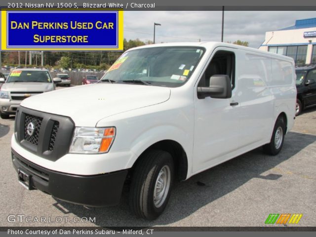 2012 Nissan NV 1500 S in Blizzard White