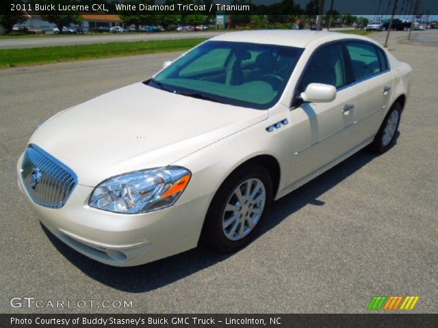 2011 Buick Lucerne CXL in White Diamond TriCoat