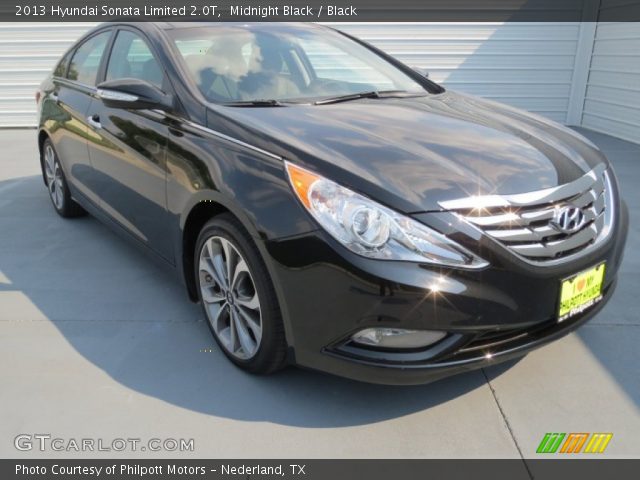 2013 Hyundai Sonata Limited 2.0T in Midnight Black