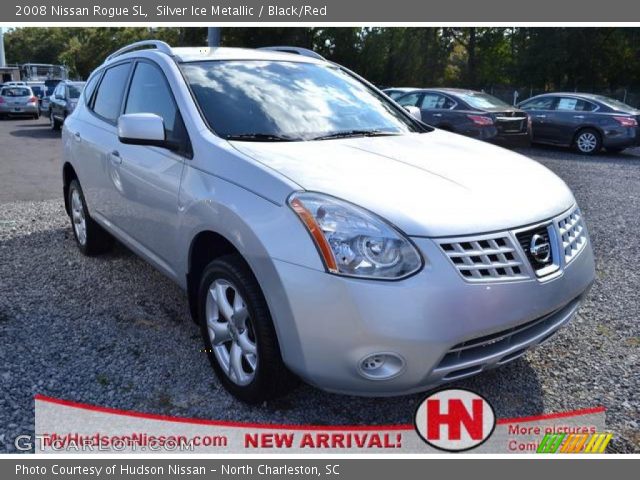 2008 Nissan Rogue SL in Silver Ice Metallic