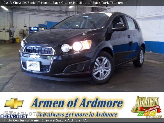 2013 Chevrolet Sonic LT Hatch in Black Granite Metallic