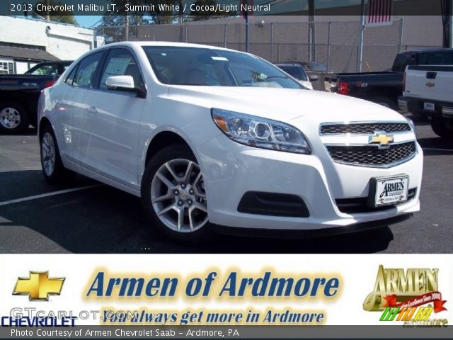 2013 Chevrolet Malibu LT in Summit White