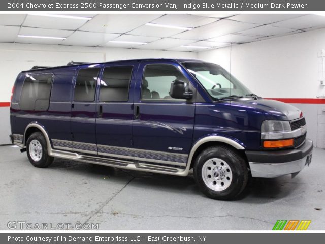 2004 Chevrolet Express 2500 Passenger Conversion Van in Indigo Blue Metallic