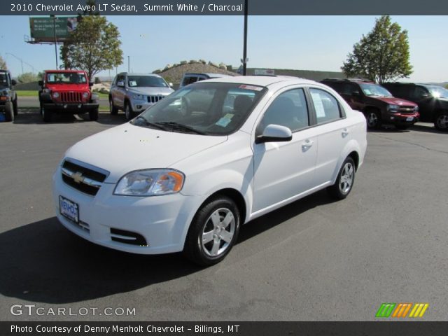 2010 Chevrolet Aveo LT Sedan in Summit White
