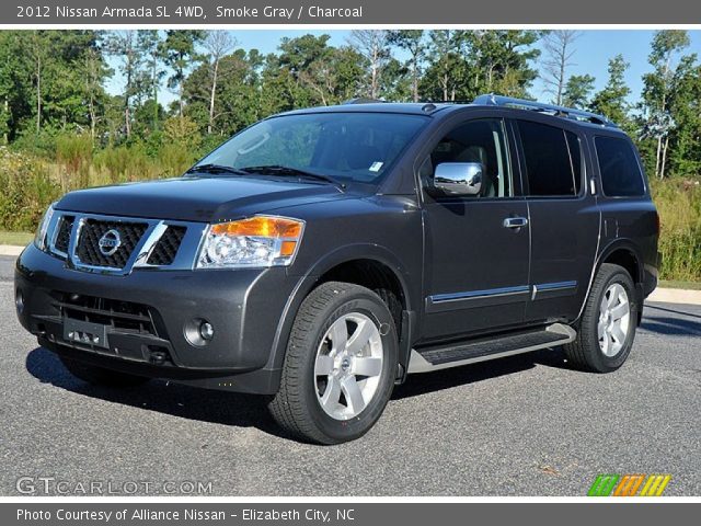 2012 Nissan Armada SL 4WD in Smoke Gray