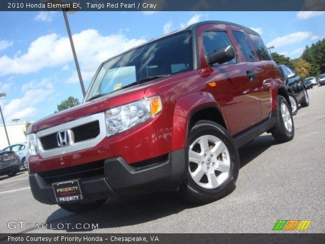 2010 Honda Element EX in Tango Red Pearl