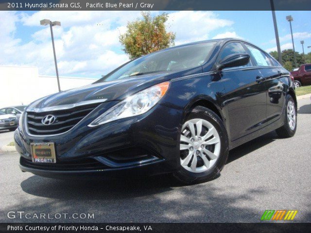 2011 Hyundai Sonata GLS in Pacific Blue Pearl