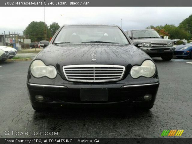 2002 Mercedes-Benz C 240 Sedan in Black