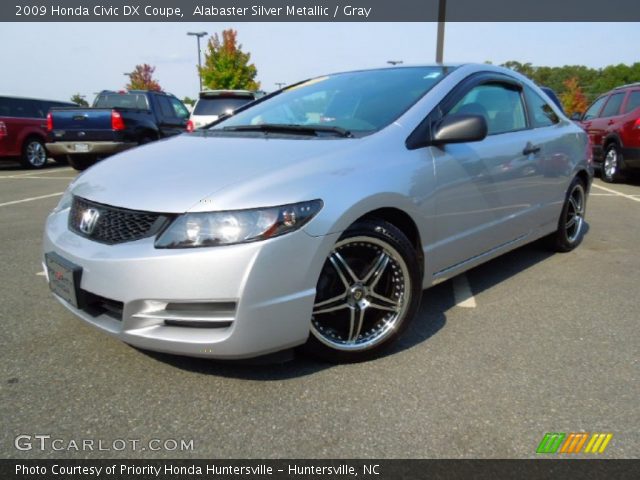 2009 Honda Civic DX Coupe in Alabaster Silver Metallic