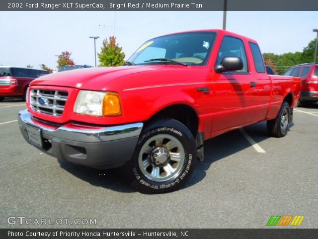 2002 Ford Ranger XLT SuperCab in Bright Red