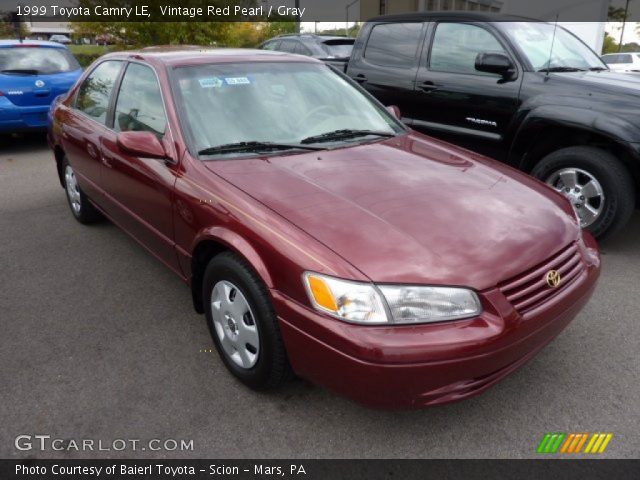 1999 Toyota Camry LE in Vintage Red Pearl