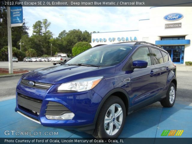 2013 Ford Escape SE 2.0L EcoBoost in Deep Impact Blue Metallic