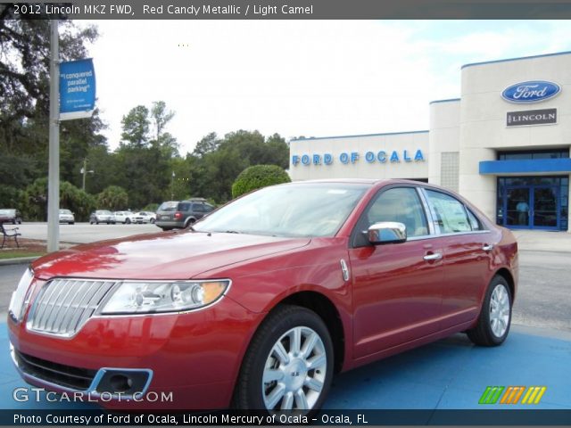 2012 Lincoln MKZ FWD in Red Candy Metallic