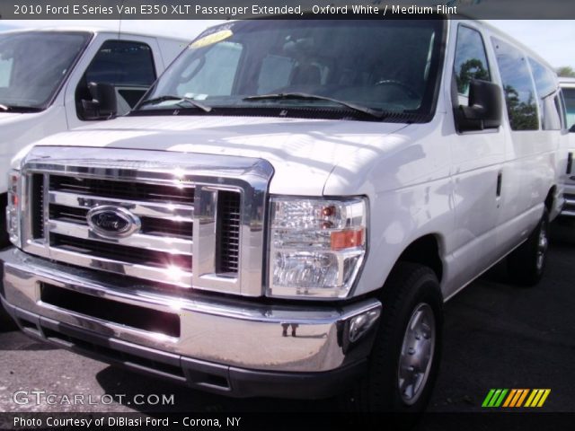 2010 Ford E Series Van E350 XLT Passenger Extended in Oxford White
