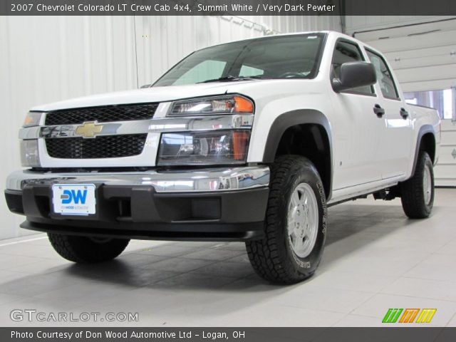 2007 Chevrolet Colorado LT Crew Cab 4x4 in Summit White