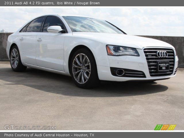 2011 Audi A8 4.2 FSI quattro in Ibis White