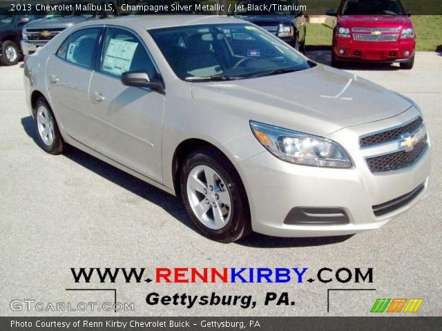 2013 Chevrolet Malibu LS in Champagne Silver Metallic