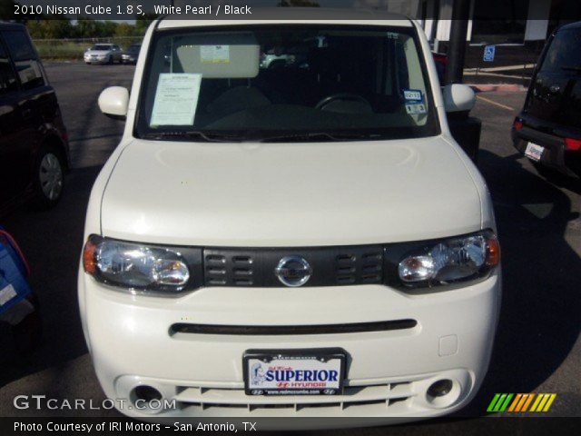 2010 Nissan Cube 1.8 S in White Pearl