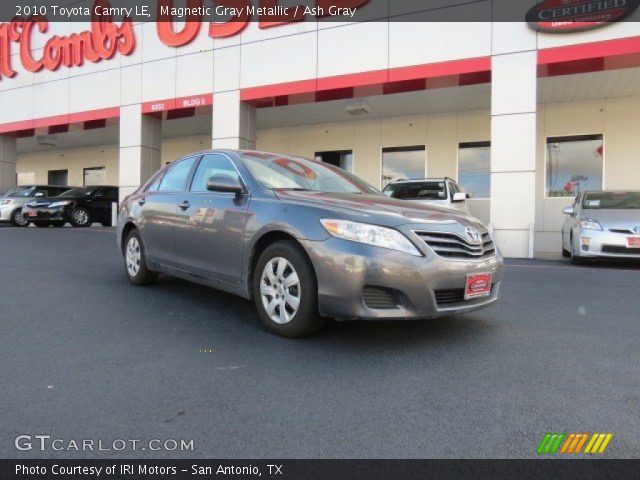 2010 Toyota Camry LE in Magnetic Gray Metallic