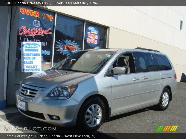 2008 Honda Odyssey EX-L in Silver Pearl Metallic
