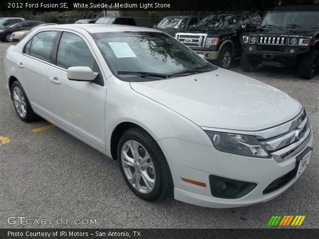 2012 Ford Fusion SE in White Suede