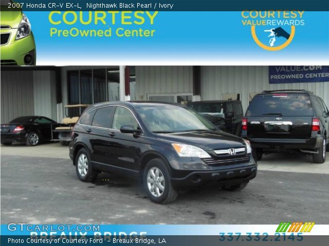 2007 Honda CR-V EX-L in Nighthawk Black Pearl