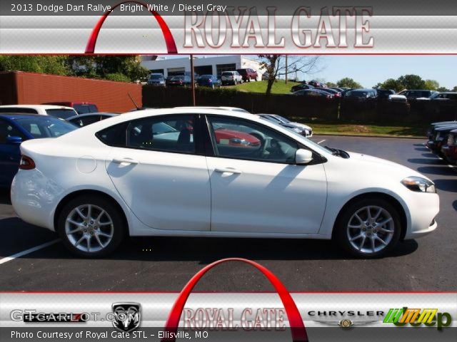 2013 Dodge Dart Rallye in Bright White