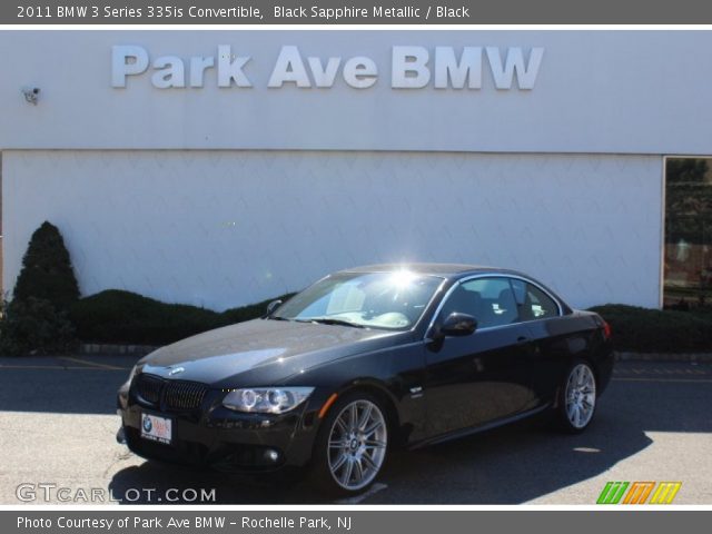 2011 BMW 3 Series 335is Convertible in Black Sapphire Metallic