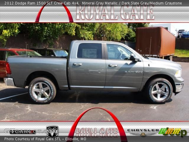 2012 Dodge Ram 1500 SLT Crew Cab 4x4 in Mineral Gray Metallic