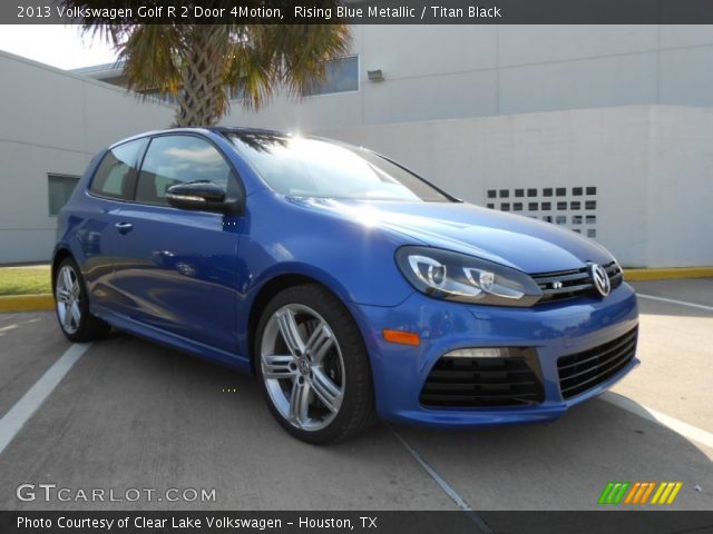 2013 Volkswagen Golf R 2 Door 4Motion in Rising Blue Metallic