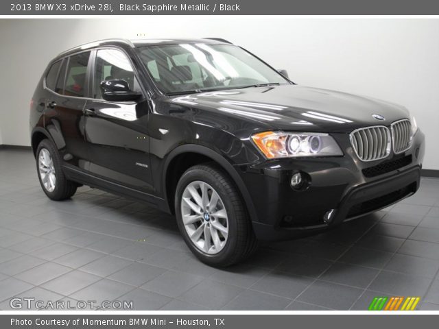 2013 BMW X3 xDrive 28i in Black Sapphire Metallic