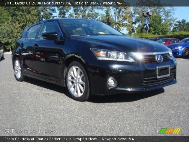 2011 Lexus CT 200h Hybrid Premium in Obsidian Black