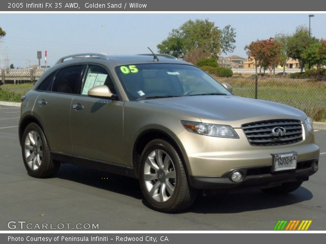 2005 Infiniti FX 35 AWD in Golden Sand