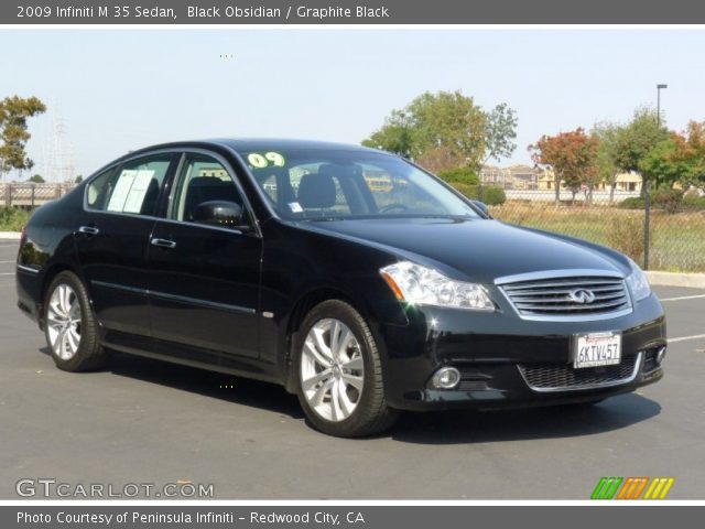2009 Infiniti M 35 Sedan in Black Obsidian