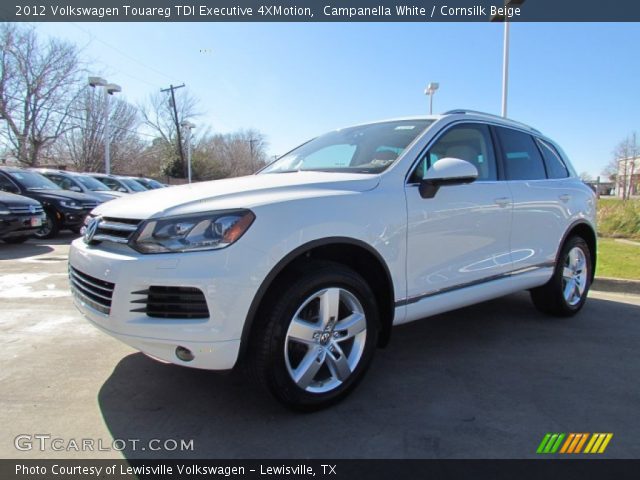 2012 Volkswagen Touareg TDI Executive 4XMotion in Campanella White