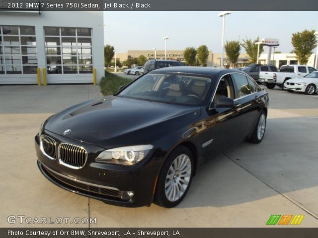 2012 BMW 7 Series 750i Sedan in Jet Black