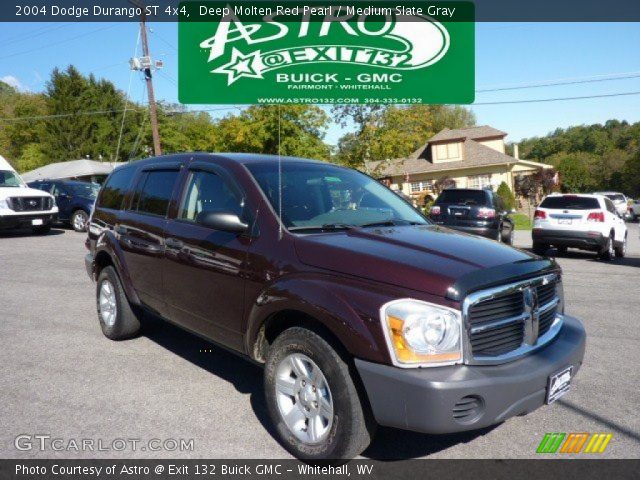 2004 Dodge Durango ST 4x4 in Deep Molten Red Pearl